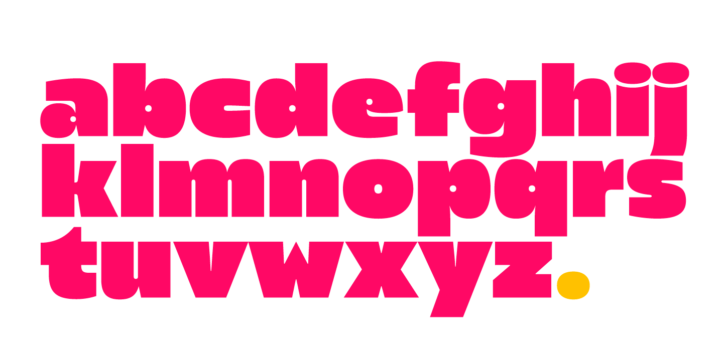 Пример шрифта Maver Modify